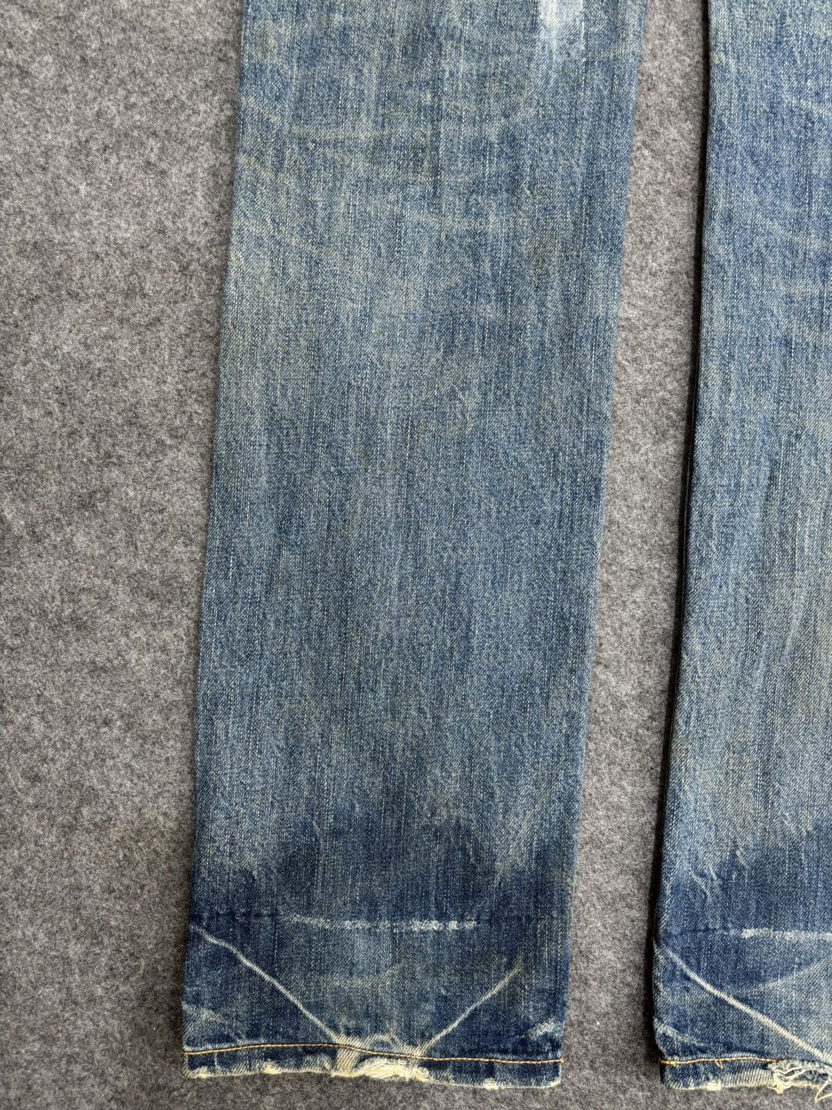 PPFM 💥PPFM Patchwork💥Archival Patchwork Distressed Denim F595 Size US 33 - 18 Thumbnail