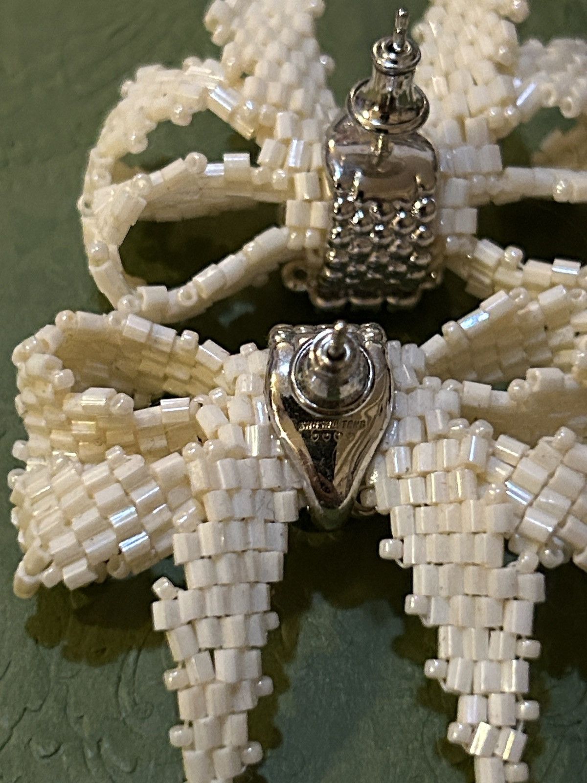 Shushu/Tong SHUSHU/TONG White Crystal YVMIN Edition Bow Earring Size ONE SIZE - 4 Thumbnail