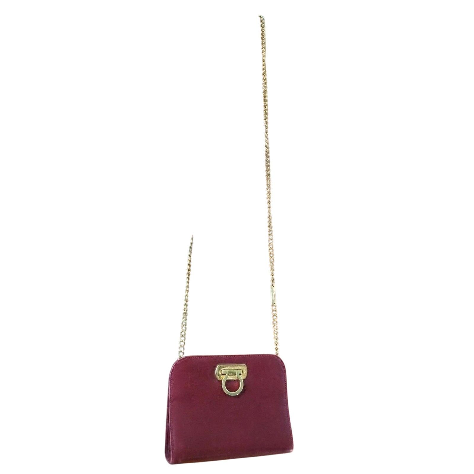 Salvatore Ferragamo SALVATORE FERRAGAMO Gancini Shoulder Bag Chain Leather Size ONE SIZE - 2 Thumbnail