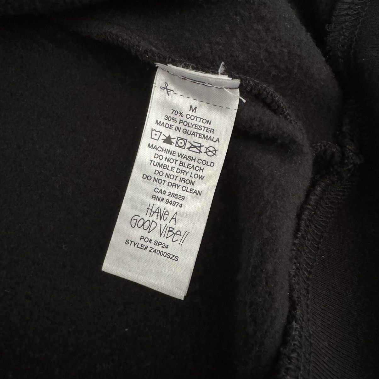 Stussy Stussy Honolulu Zip Up Hoodie Black Size US M / EU 48-50 / 2 - 5 Thumbnail