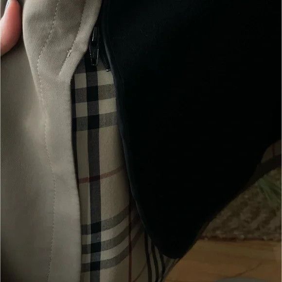 Burberry AS IS Burberry car coat jacket trench quiet luxury cbk Size M / US 6-8 / IT 42-44 - 8 Thumbnail