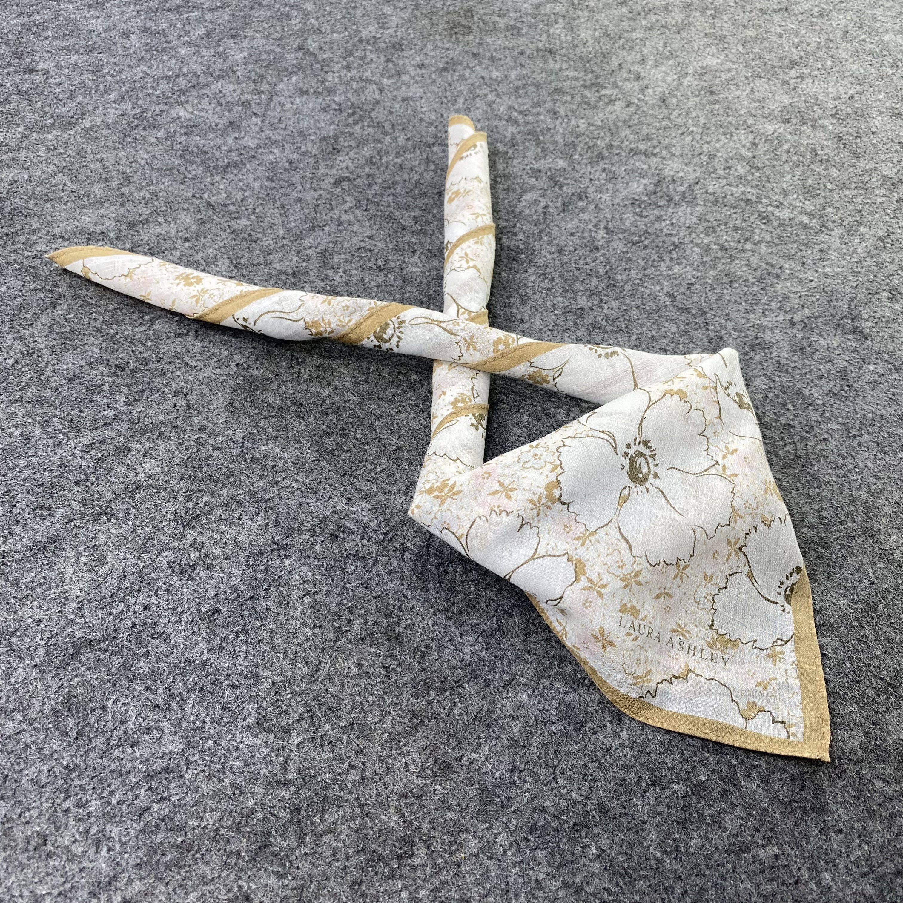 Laura Ashley Laura Ashley Handkerchief Neckerchief Bandana-B1860 Size ONE SIZE - 1 Thumbnail