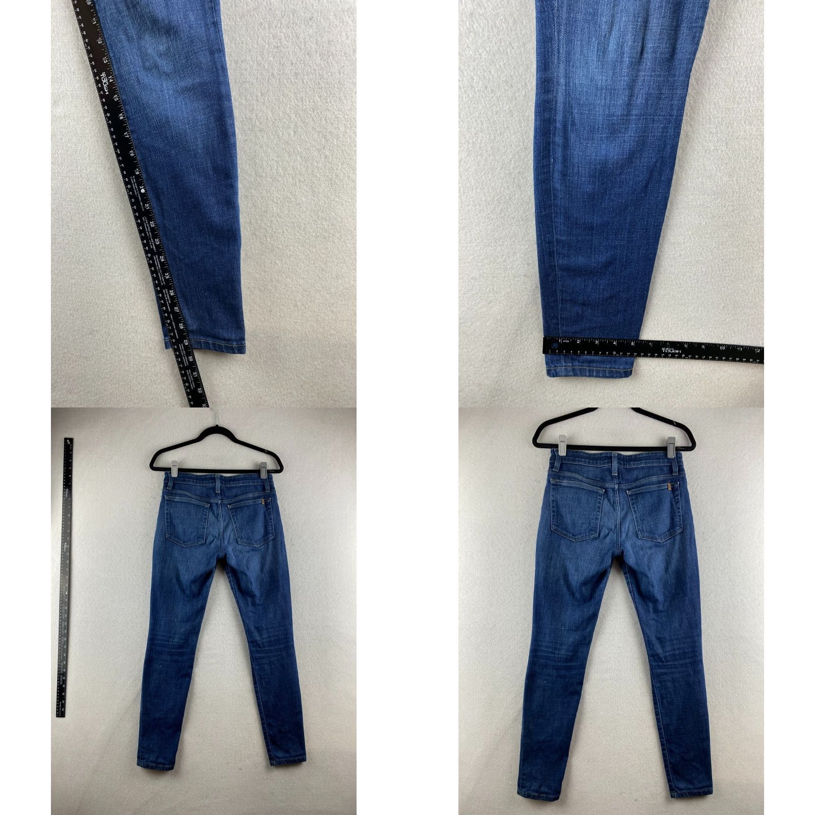 Vintage Joe's Jeans Jeans Womens 27 Blue Amalie Petite Skinny Distressed Denim Pockets 5-Pocket Blue Jeans Womens Petites Modern Denim Distressed Pockets 27 Size 27" / US 4 / IT 40 - 9 Thumbnail