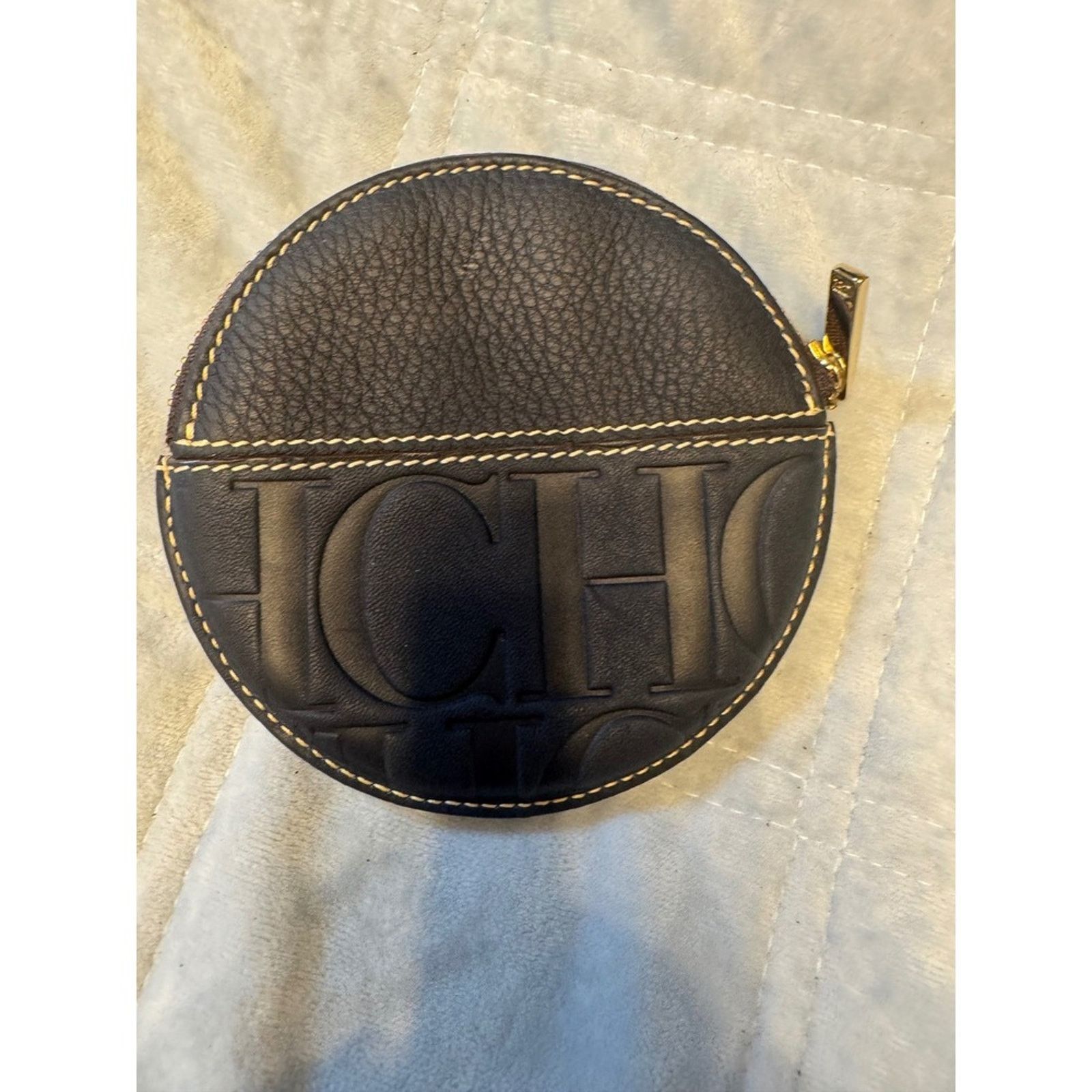 Carolina Herrera Carolina Herrera Leather Coin Purse Womens Designer Wallet Size ONE SIZE - 4 Thumbnail