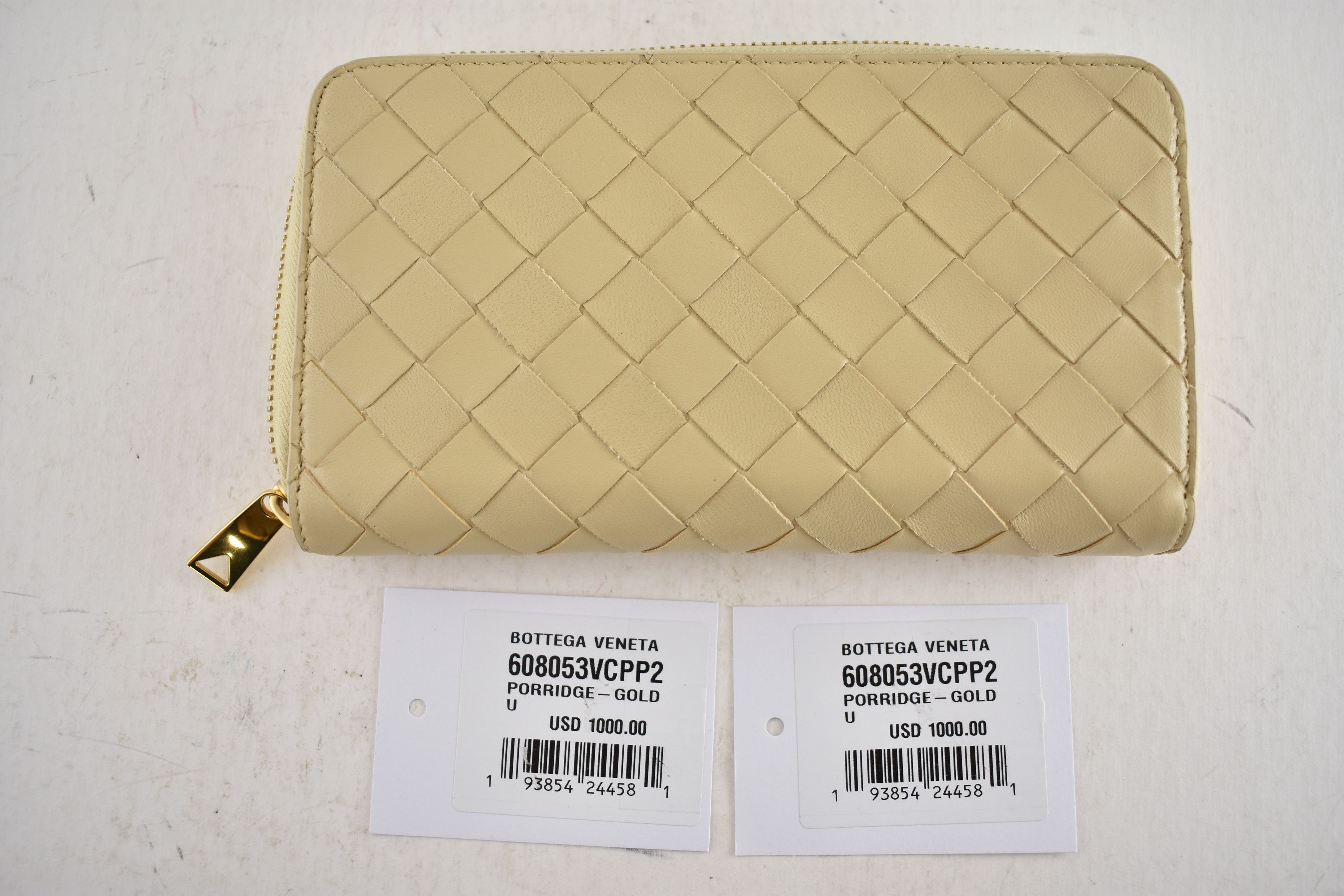 Bottega Veneta Bottega Veneta Intrecciato Weave Zip Around Long Wallet Size ONE SIZE - 10 Thumbnail
