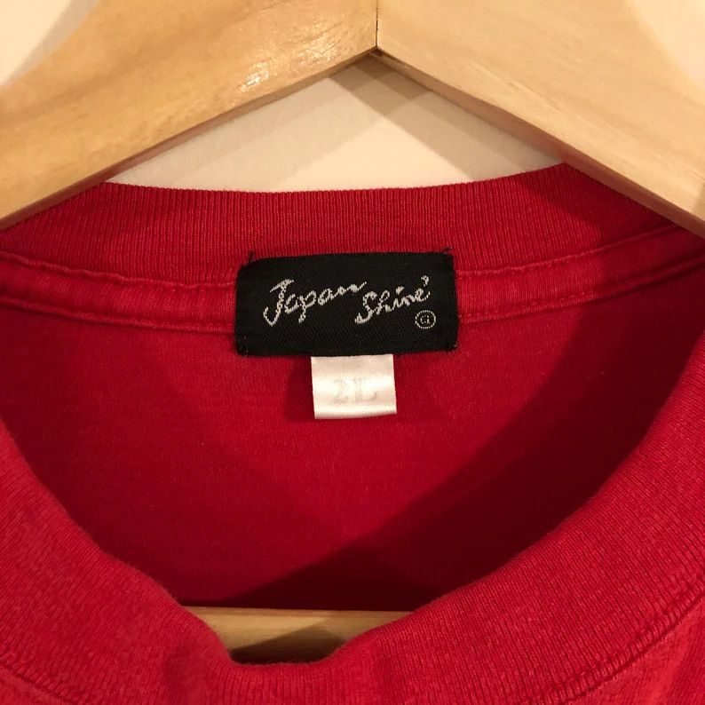 Vintage Japan Shine Single Stitch Men’s T-shirt Size US XL / EU 56 / 4 - 3 Thumbnail