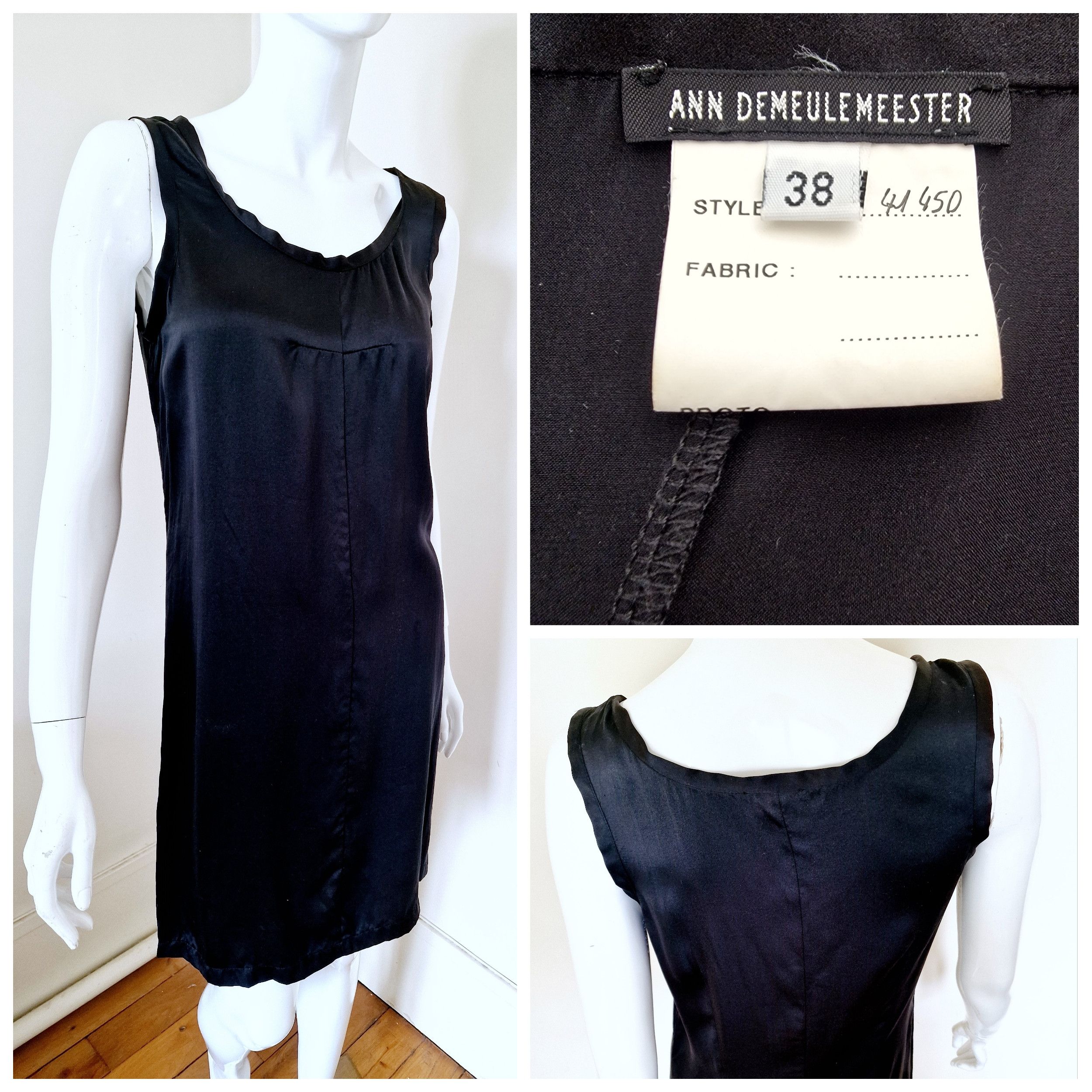 Ann Demeulemeester Ann Demeulemeester Antwerp Minimalist Medium Midi Dress Size M / US 6-8 / IT 42-44 - 1 Thumbnail