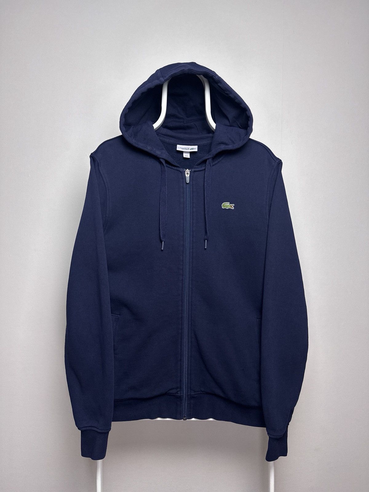 Lacoste Lacoste Zip Up Hoodie Y2K Size M Size US M / EU 48-50 / 2 - 1 Thumbnail
