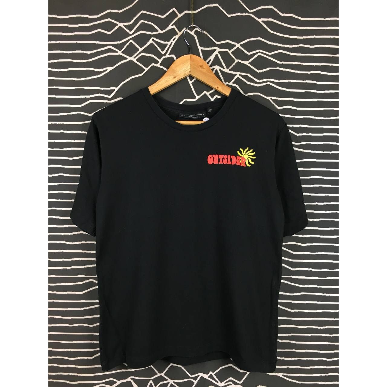 Vintage No Boundaries Oversized Fit Outsider Graphic Tee Size US XS / EU 42 / 0 - 5 Thumbnail
