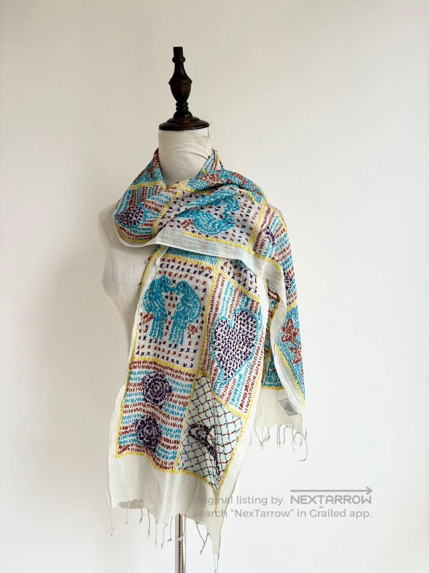 Vivienne Westwood Vivienne Westwood Vintage Saturn Embroidery Scarf. Size ONE SIZE - 2 Thumbnail