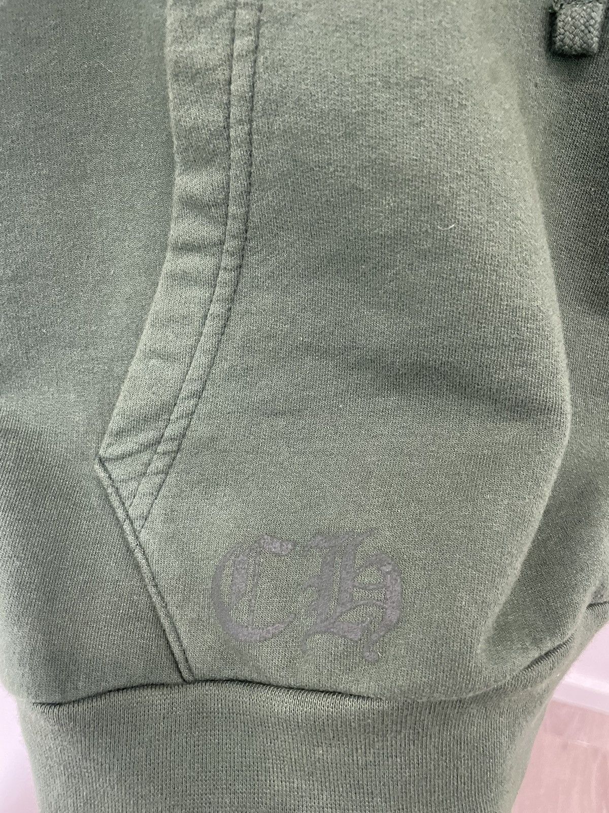 Chrome Hearts Chrome Hearts T-Bar logo Hoodie Dark Green Size US XL / EU 56 / 4 - 4 Thumbnail