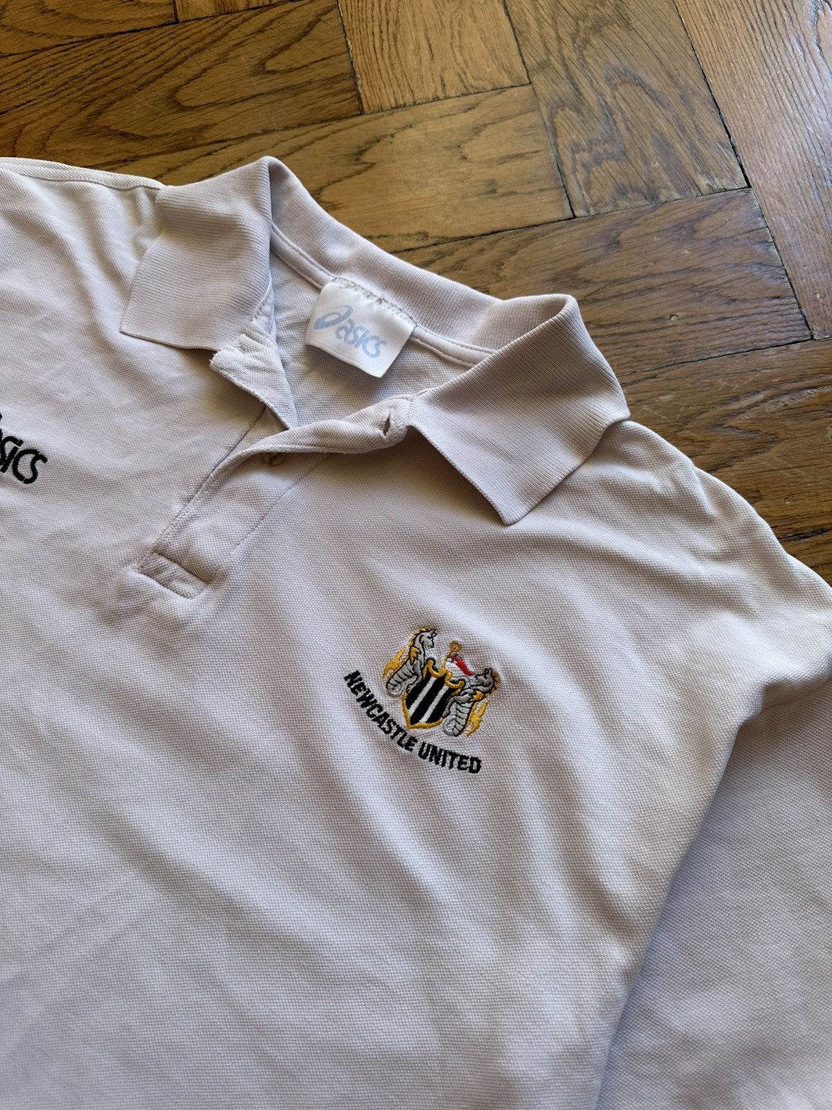 Asics × Vintage Newcastle United Asics Vintage Soccer Cotton Jersey Size US L / EU 52-54 / 3 - 2 Thumbnail