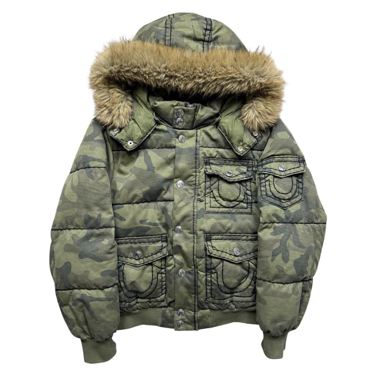 Supreme Supreme true religion aw2025 fur hood puffer jacket camo Size US S / EU 44-46 / 1 - 1 Thumbnail