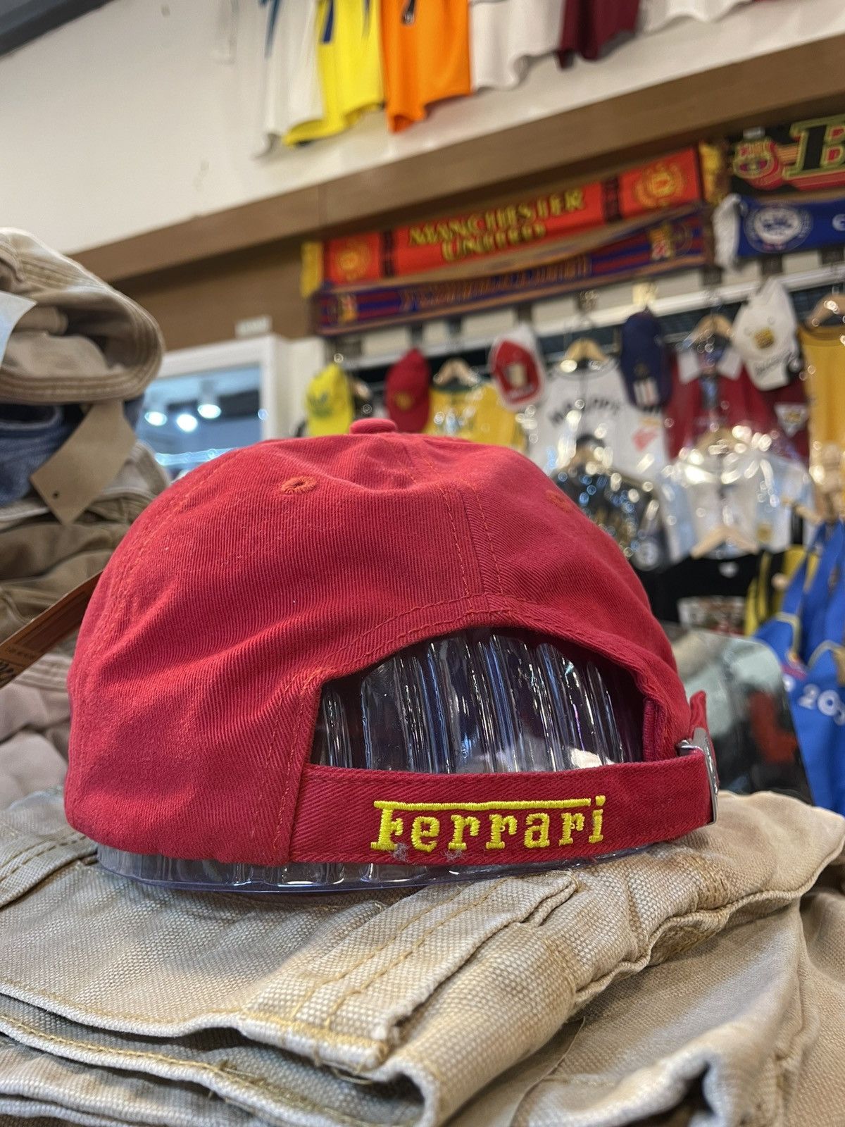 Ferrari Vintage F1 Ferrari Cap Size ONE SIZE - 4 Thumbnail
