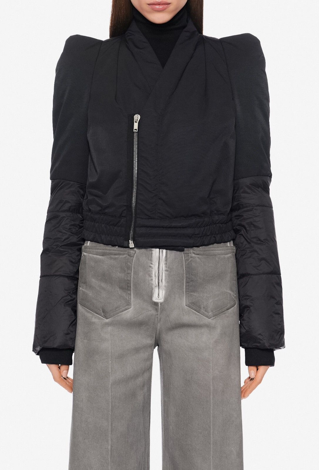Rick Owens Drkshdw Last Size Rick Owens Drkshdw Metro Tech Bomber Jacket Size XS / US 0-2 / IT 36-38 - 1 Thumbnail