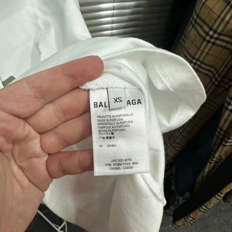 Balenciaga Balenciaga Front and back logo short sleeves Size US XS / EU 42 / 0 - 4 Thumbnail