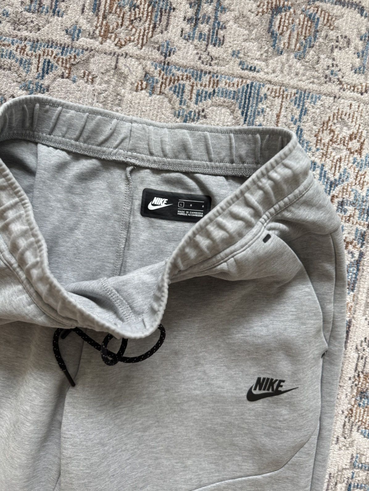Nike Nike Tech Tracksuit Set Joggers Fleece Drill Sweatshirt Size US L / EU 52-54 / 3 - 11 Thumbnail