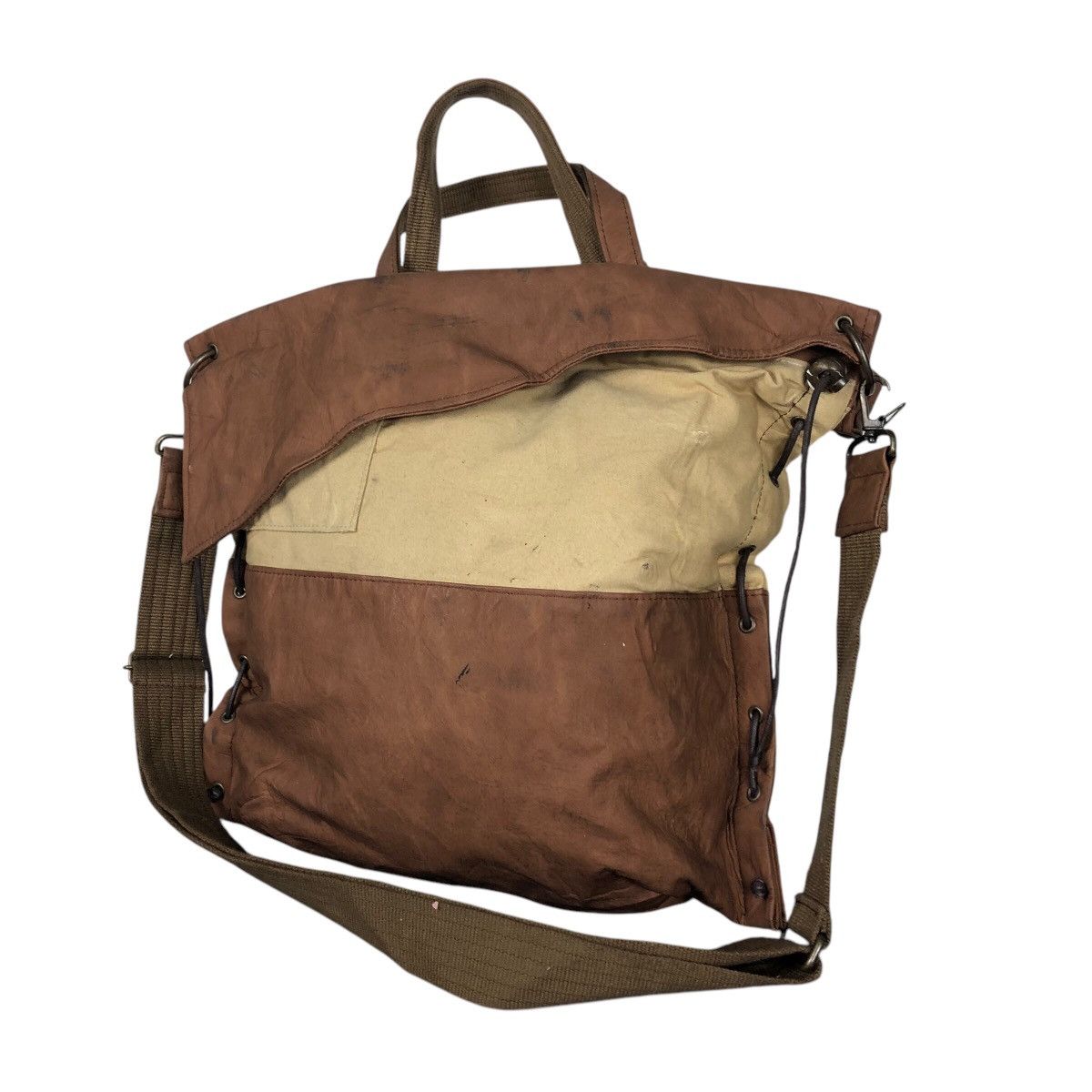Japanese Brand × Vintage 📌Anti Forme Design Patchwork Bag Rich Brown Kapital Japan Size ONE SIZE - 3 Thumbnail