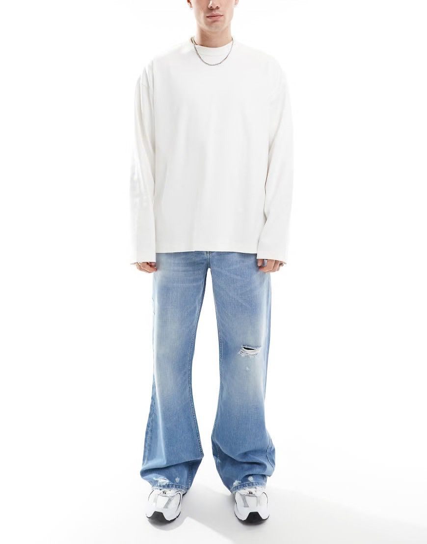 Asos Wide Flare Jeans Size US 28 / EU 44 - 1 Preview