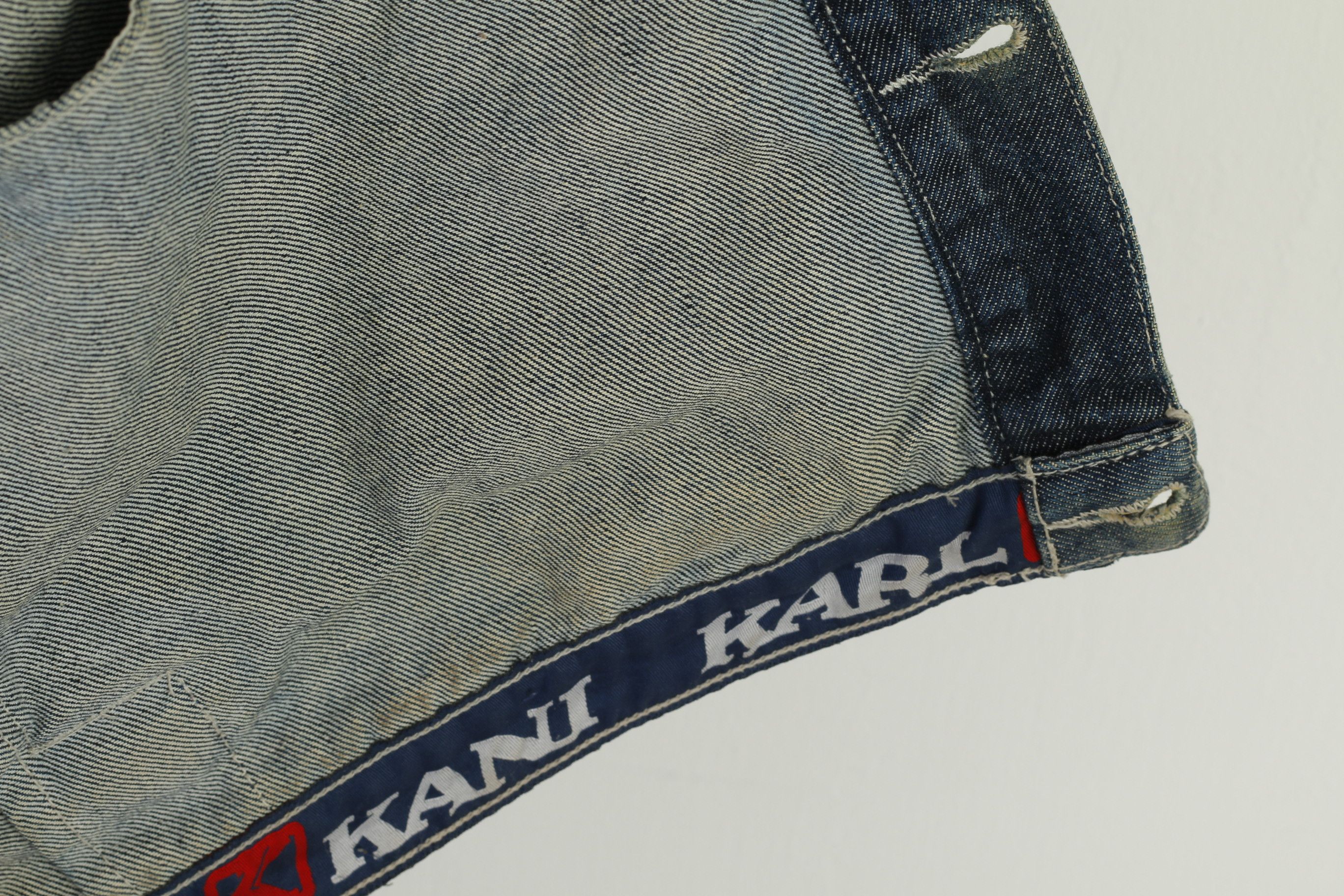 Karl Kani Vintage Karl Kani 3XL Denim Jacket Navy Cotton 0419 Size US XXL / EU 58 / 5 - 7 Thumbnail