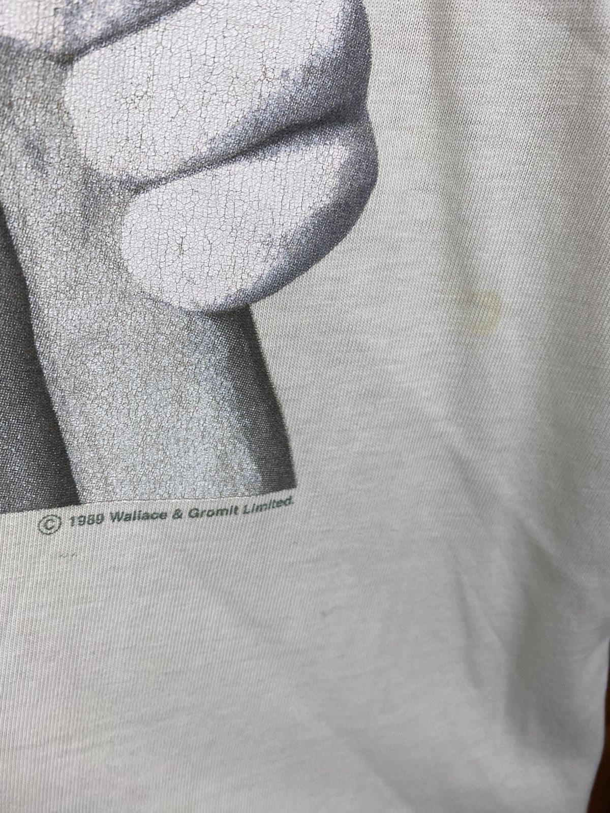 Vintage 🐶 Vintage 1989 T-Shirt Wallace And Gromit VTG Rare Tee🐶 Size US XL / EU 56 / 4 - 3 Thumbnail