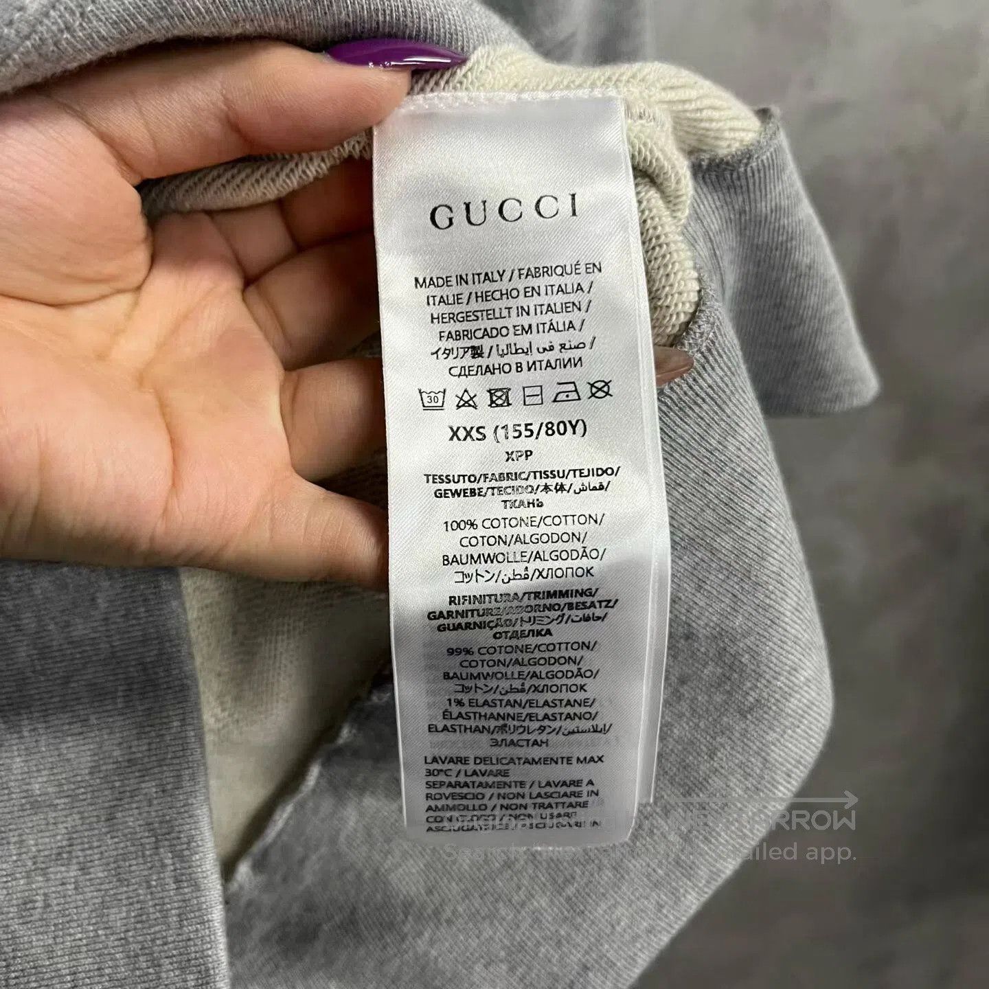 Gucci Guicci Letter embroidered hooded, zipperpered, loose-fitti Size US XXS / EU 40 - 3 Thumbnail