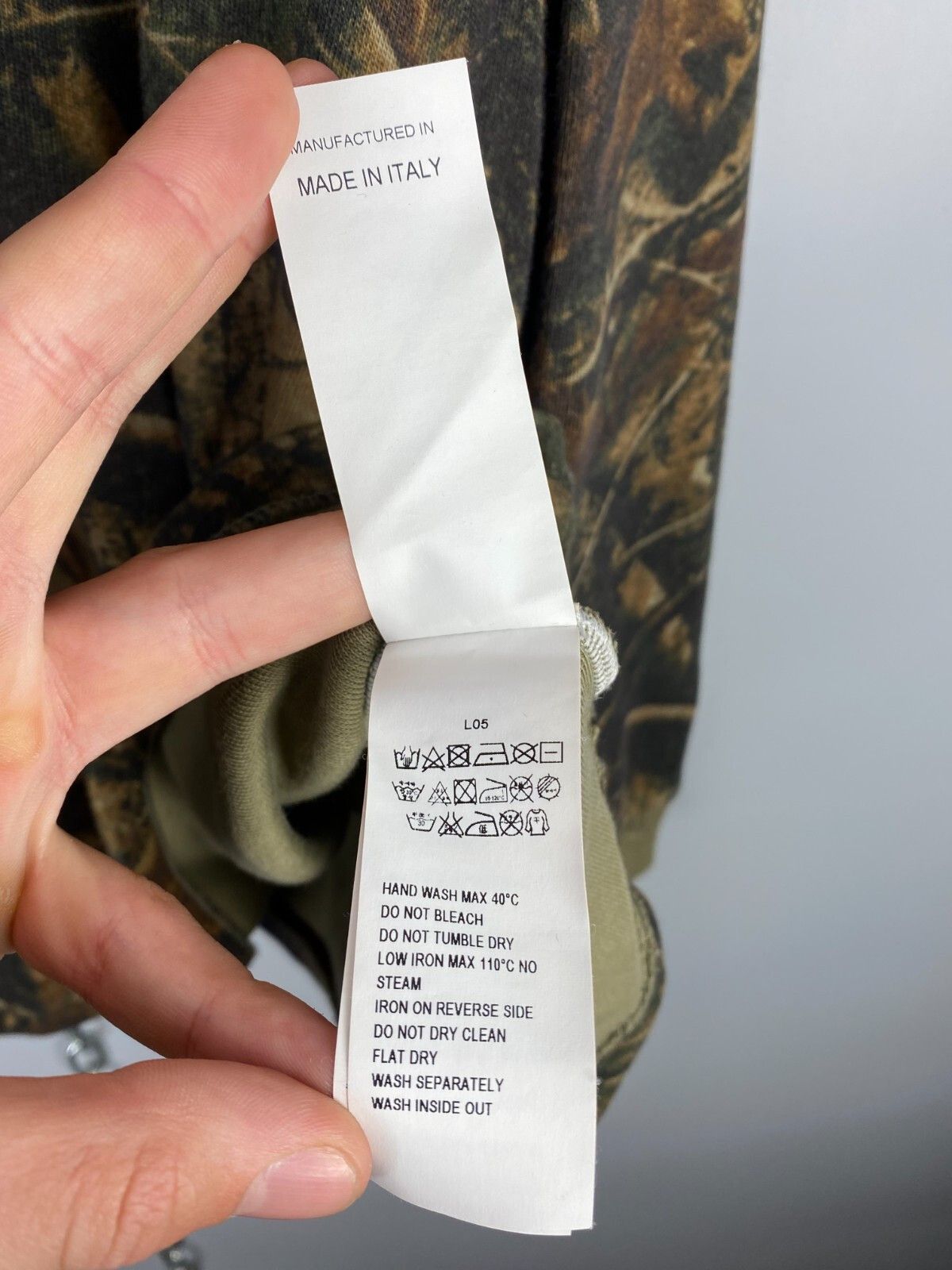 Yeezy Season 5 Yeezy Season Camo Forest Crew Sweatshirt Size US L / EU 52-54 / 3 - 12 Thumbnail
