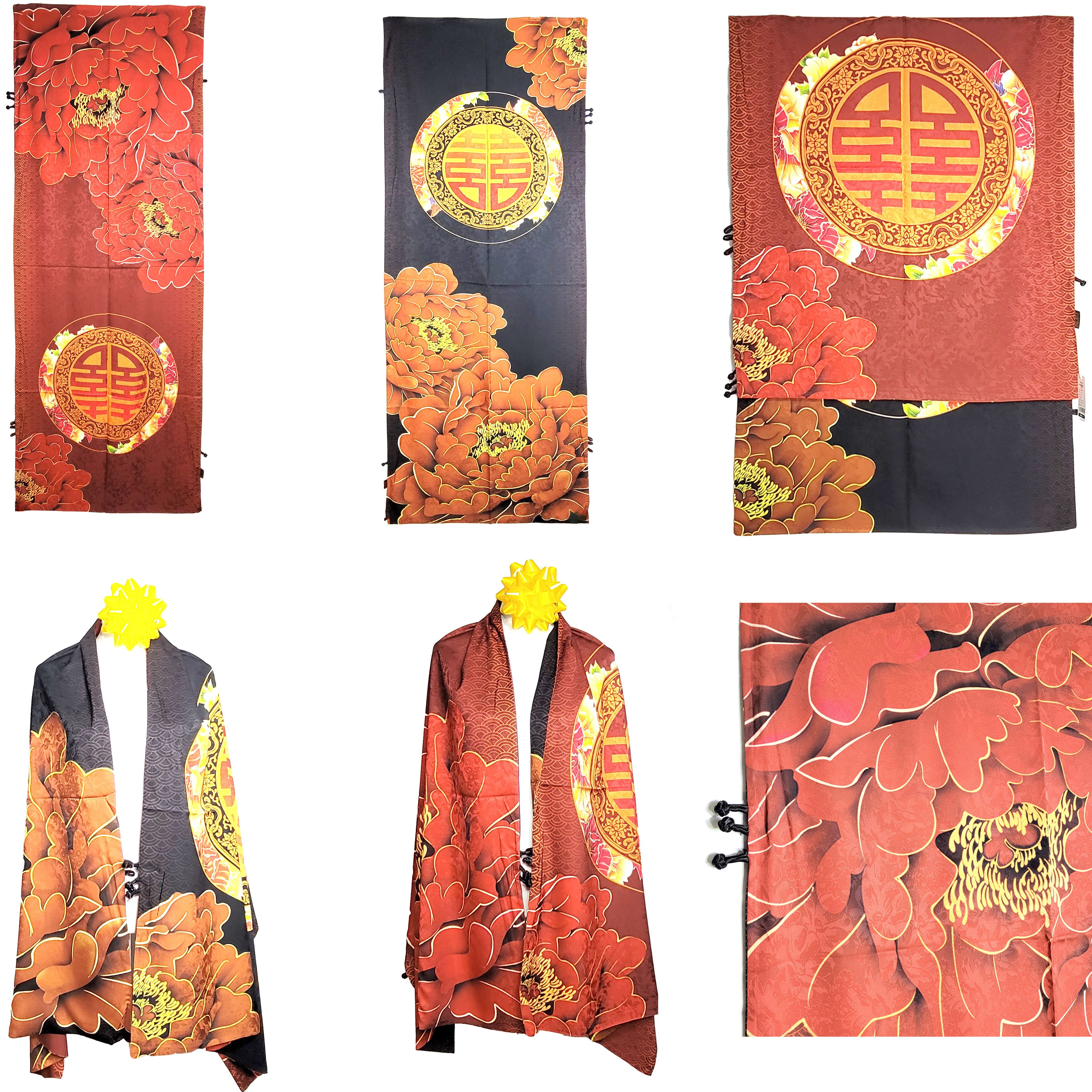 Other NWT Double-Sided Double-Layer Long Silk Scarf 27"x70" PK5995 Size ONE SIZE - 1 Thumbnail