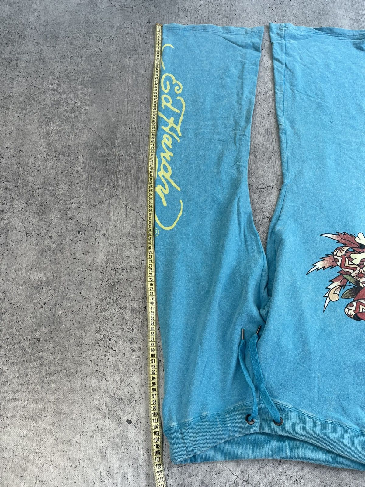 Ed Hardy × Vintage Vintage Y2k Ed Hardy Suit(Pants+Zip Sweatshirt) Skull ☠️ 90’s Size XL / US 12-14 / IT 48-50 - 16 Thumbnail