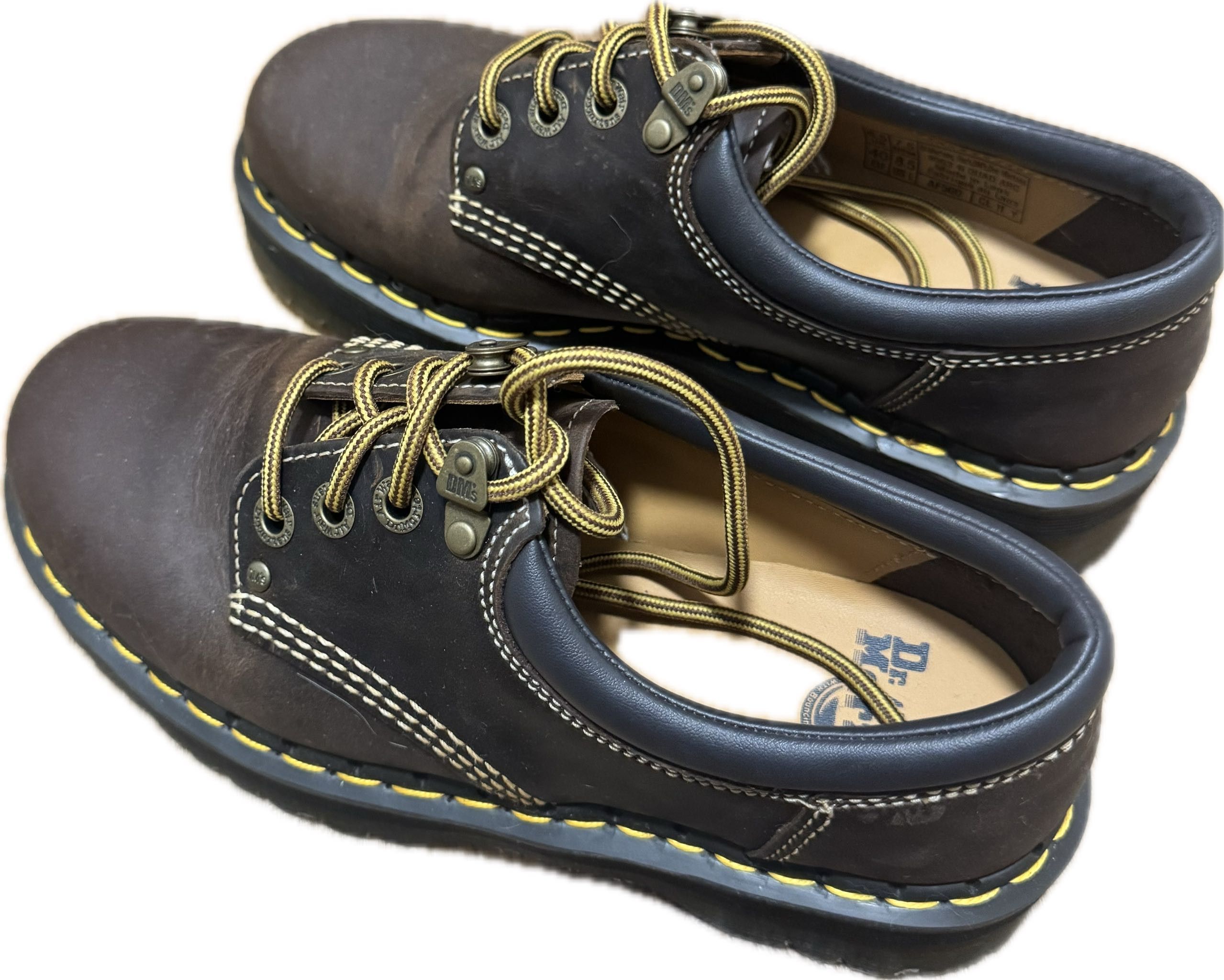 Dr. Martens Dr. Martens 8053 Arc Crazy Horse Leather Platform Shoes Size US 7.5 / EU 40-41 - 1 Thumbnail