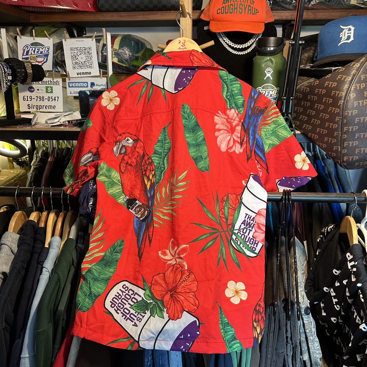 Awful Lot of Cough Syrup Thats awful lot of cough syrup hawaii button up S Size US S / EU 44-46 / 1 - 3 Thumbnail