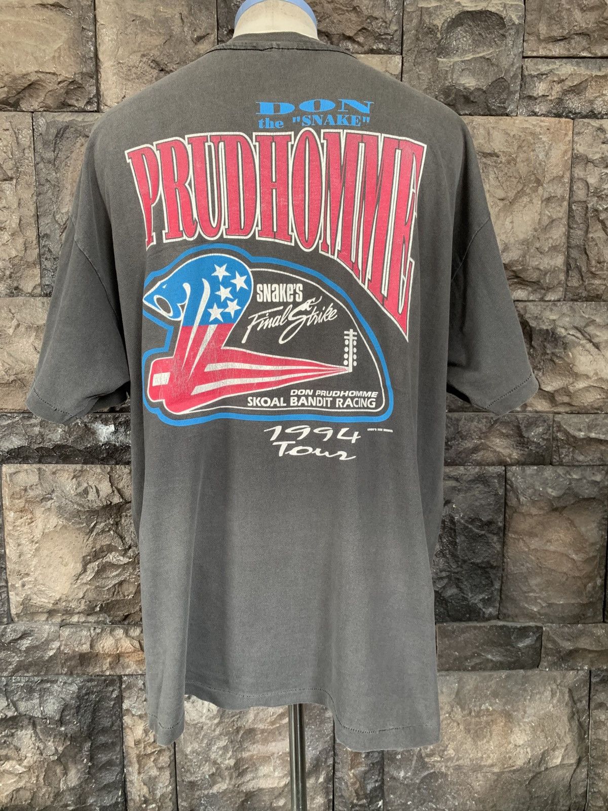 Formula 1 × Vintage Vintage 90s Skoal Bandit Mac Racing Tour T shirt Size US XL / EU 56 / 4 - 8 Thumbnail