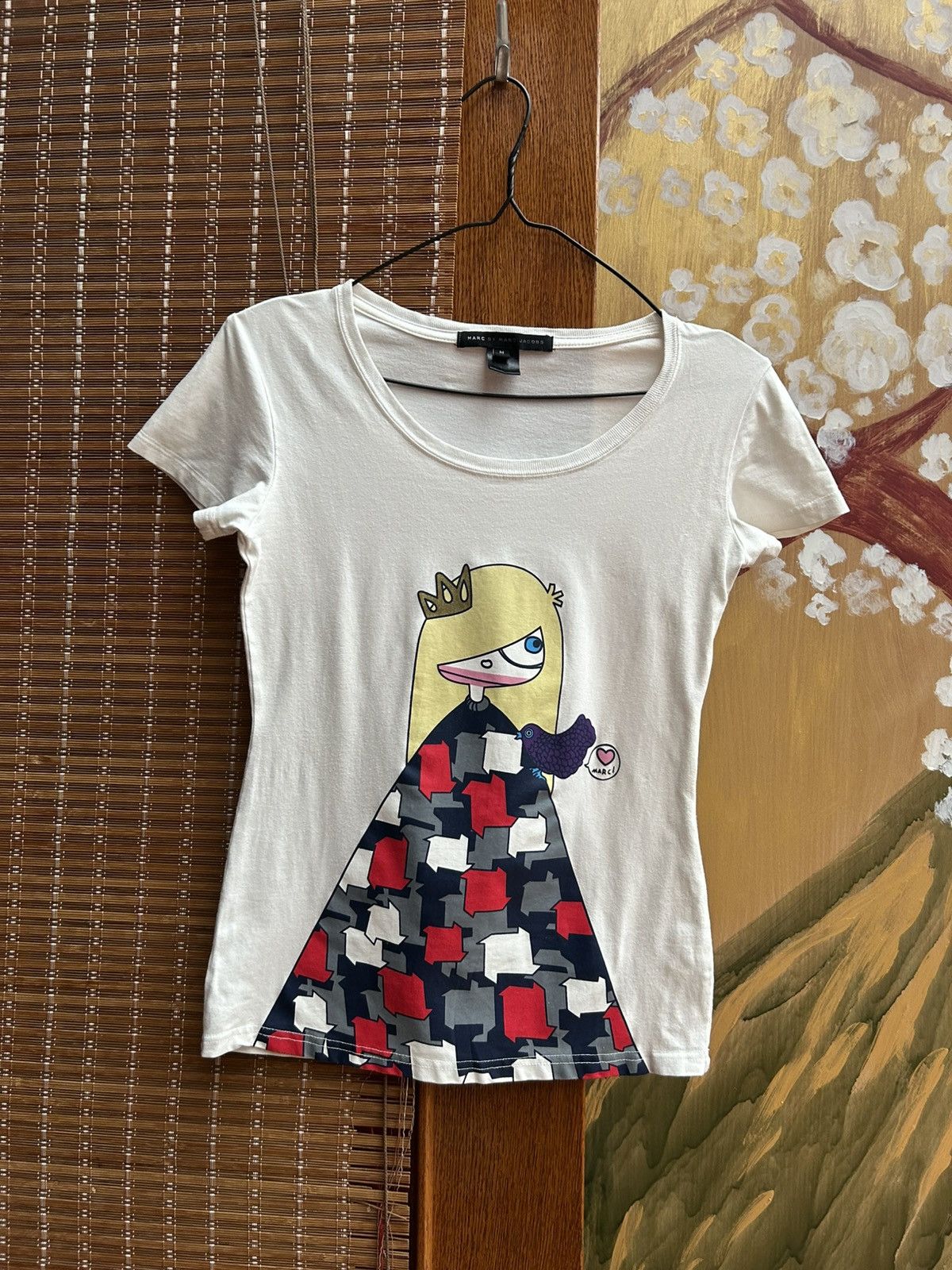 Marc Jacobs × Marc by Marc Jacobs × Vintage Vintage Y2k Marc by Marc Jacobs Princes T-shirt Size M / US 6-8 / IT 42-44 - 1 Thumbnail