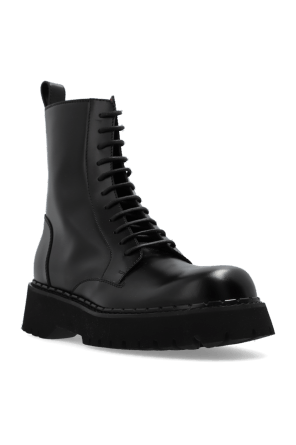 Gucci o1mt1gz0925 Men's Boots With Web in Black Size US 7.5 / EU 40-41 - 2 Thumbnail