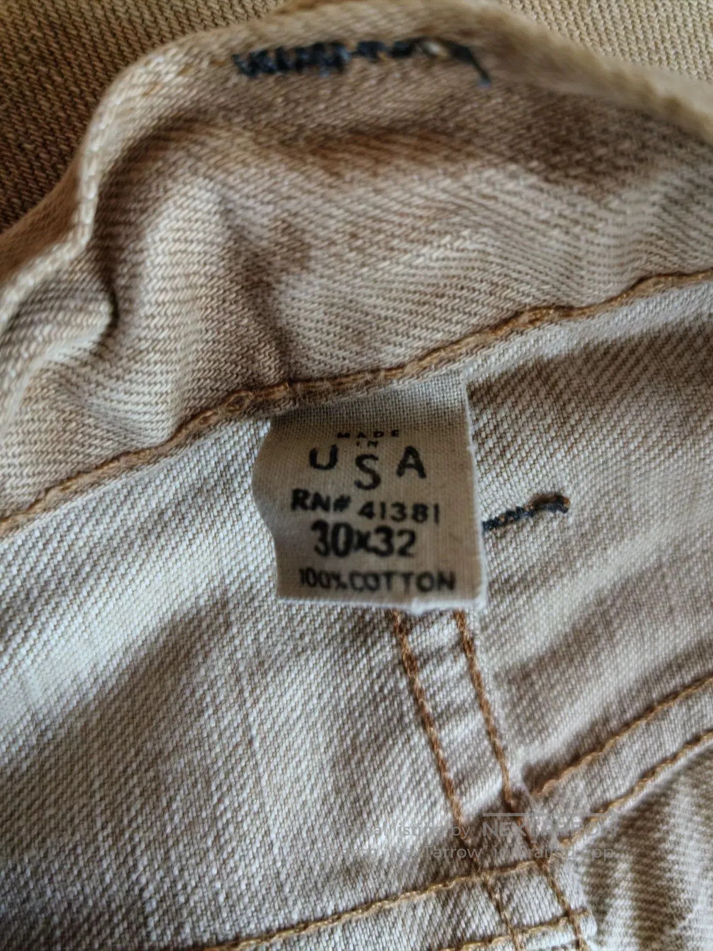 RRL Ralph Lauren RRL Vintage Denim Trouser Boots Pants. Size US 30 / EU 46 - 8 Thumbnail