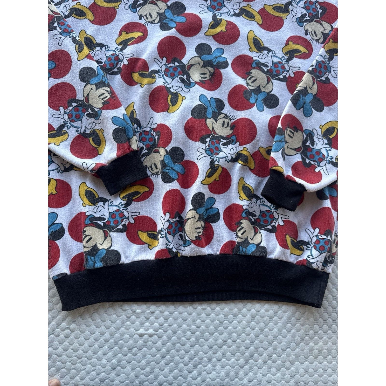 Mickey & Co. Vintage Mickey & Co All Over Print Sweatshirt Minnie Mouse L Size L / US 10 / IT 46 - 2 Thumbnail