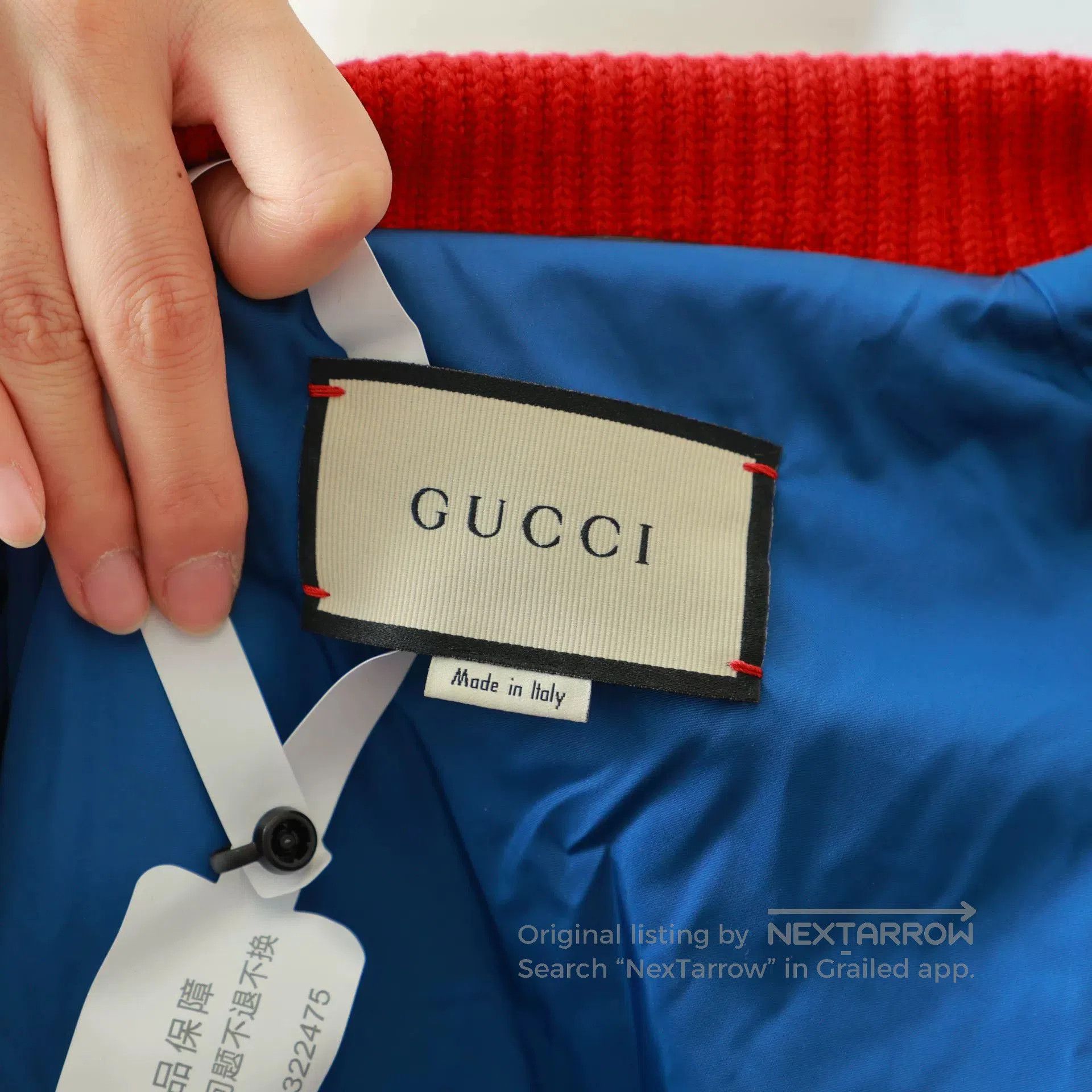 Gucci Gucci Black Sheepskin Round Neck Button Jacket. Size L / US 10 / IT 46 - 7 Thumbnail