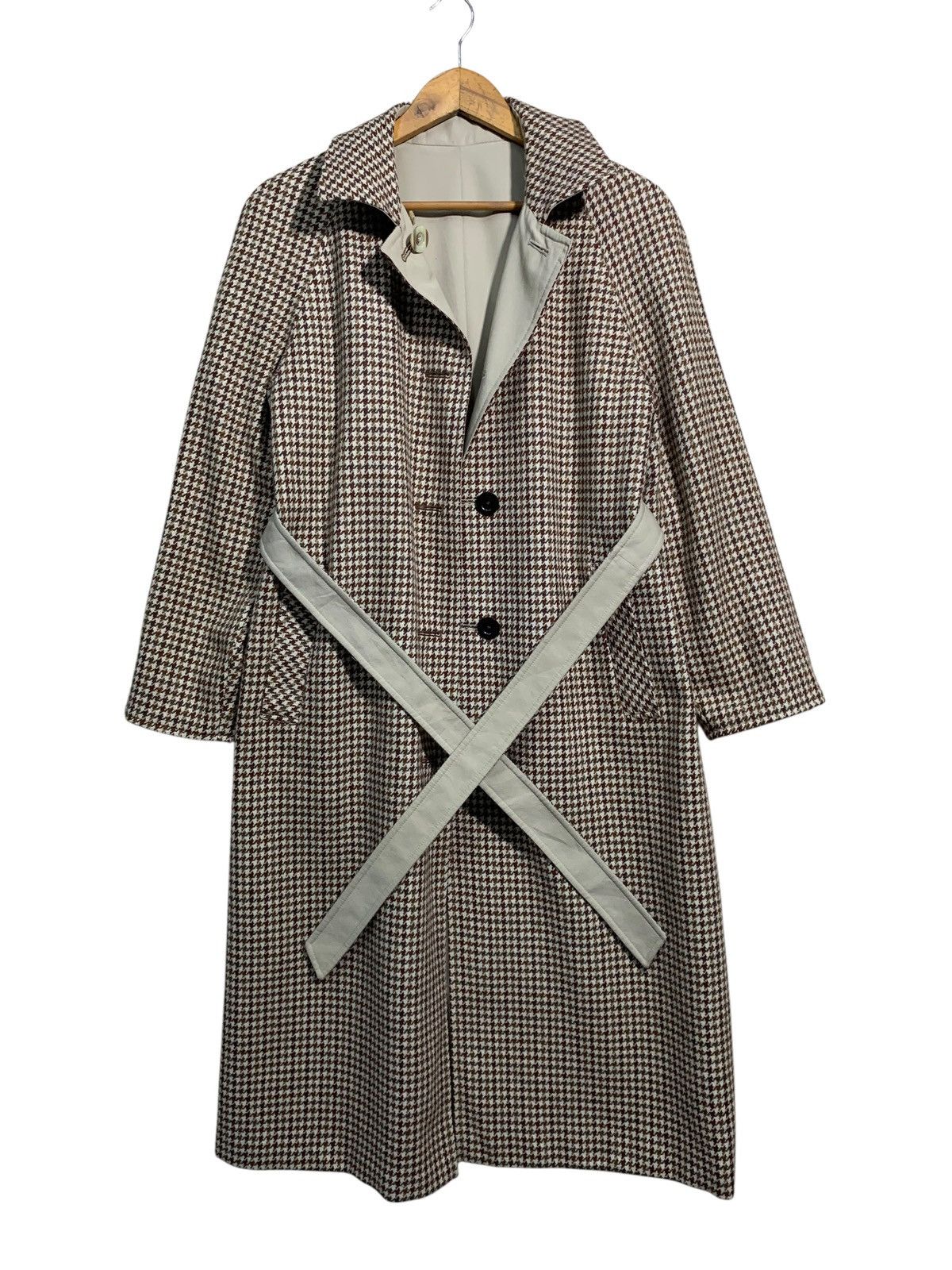 Aquascutum 🔥VTG AQUASCUTUM REVERSIBLE TRENCH COATS WOOL Size M / US 6-8 / IT 42-44 - 1 Thumbnail