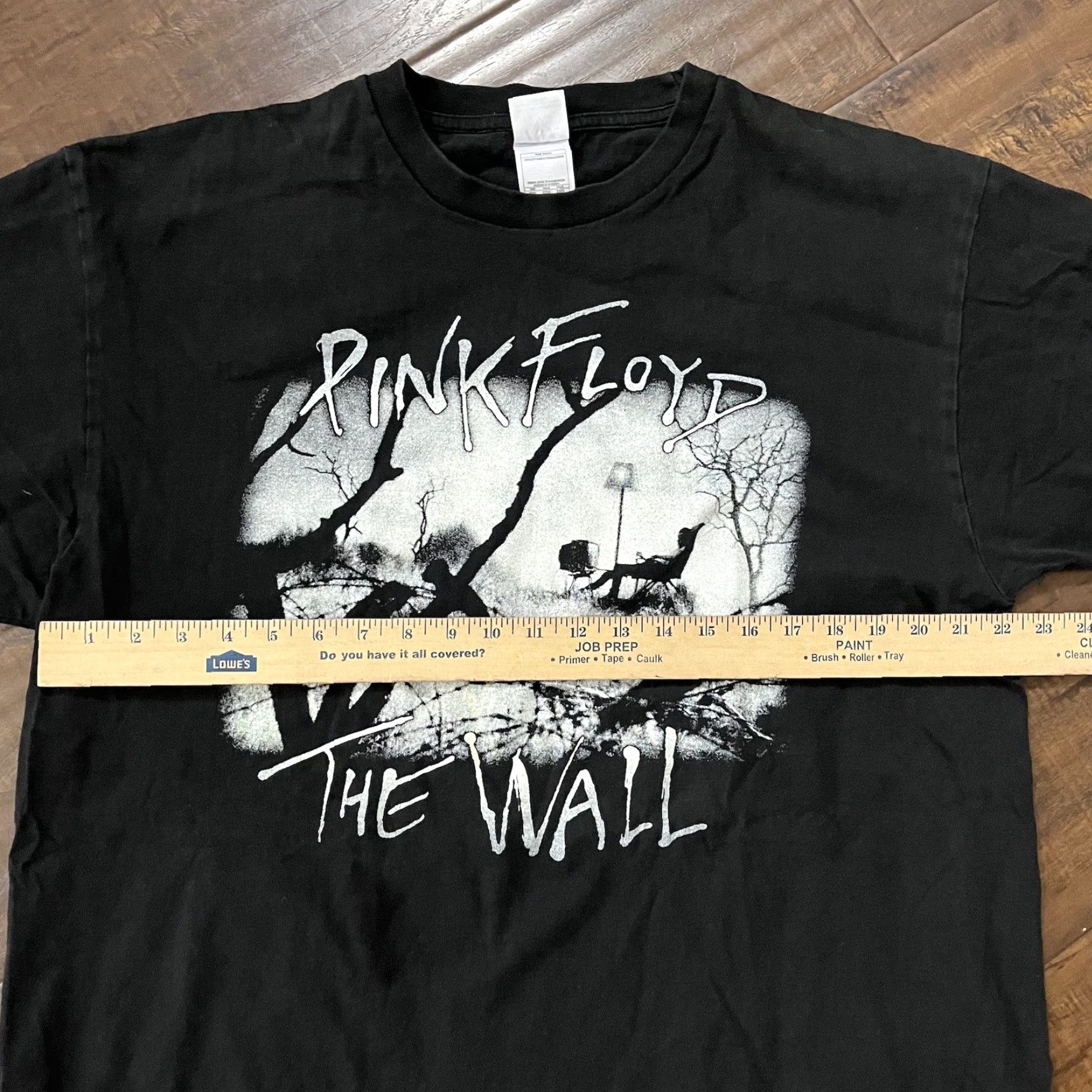 Vintage VINTAGE Pink Floyd The Wall T-Shirt Mens 2XL Black 90s Band Roger Waters 707 Size US XXL / EU 58 / 5 - 5 Thumbnail