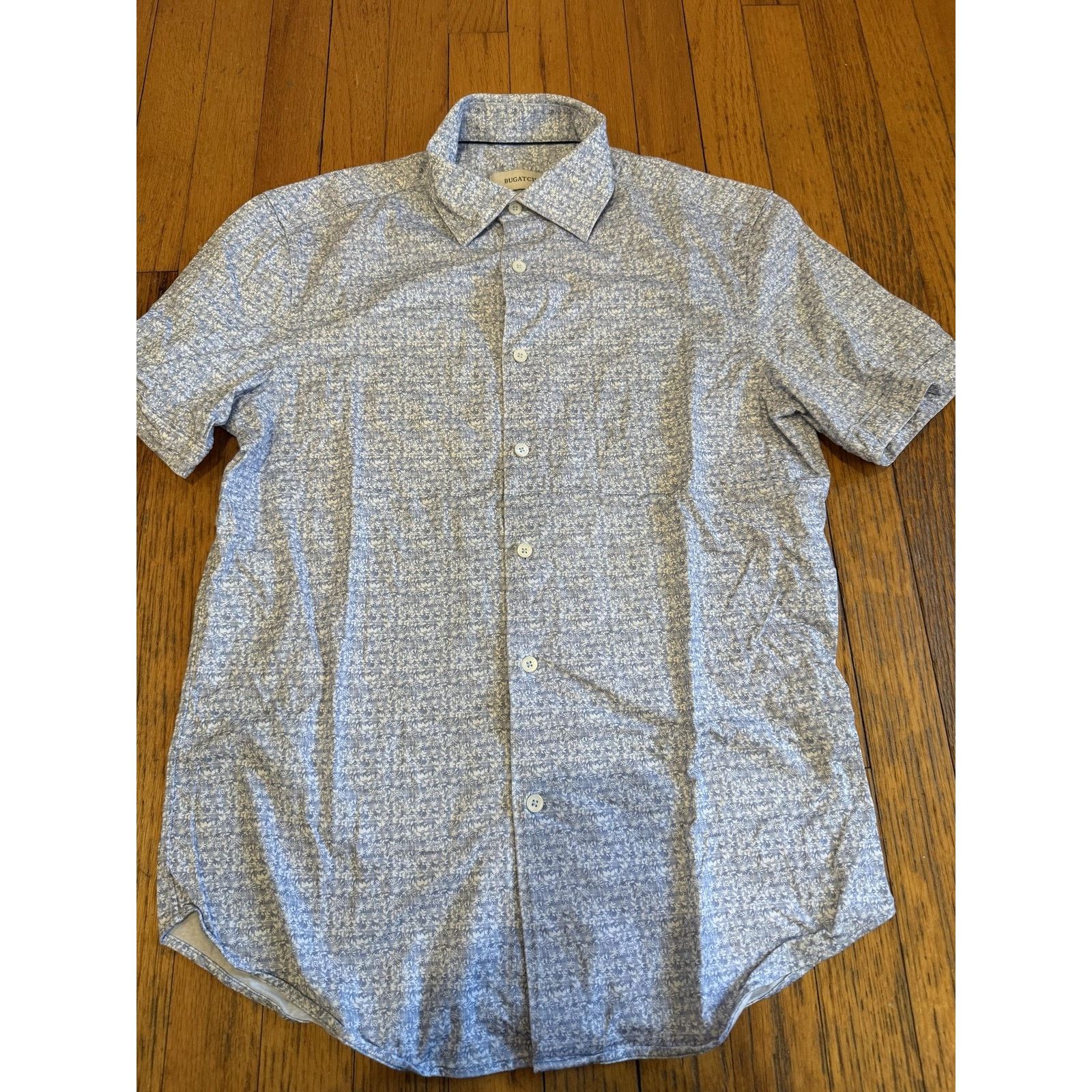 BUGATCHI Bugatchi Shirt Small Lot 3 Multicolor Stretch Short Sleeve Size US S / EU 44-46 / 1 - 13 Thumbnail