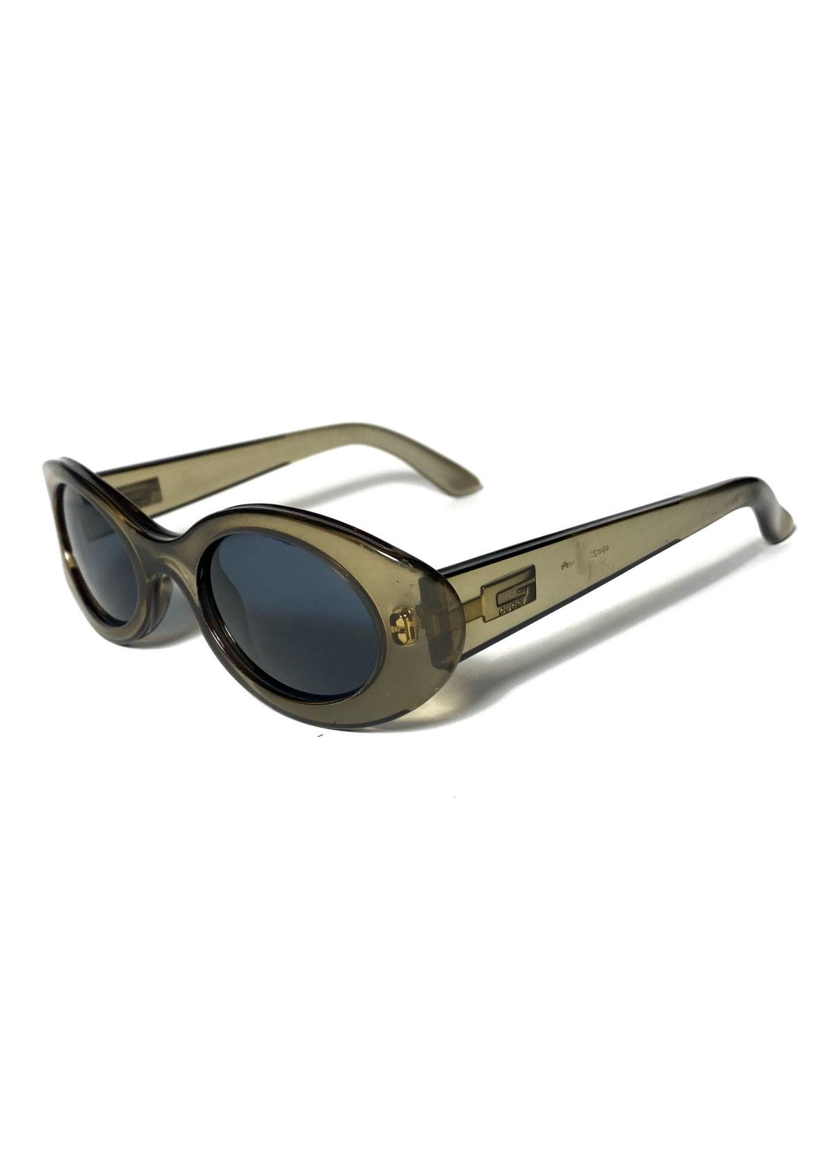 Gucci Silver Logo G Vintage Gucci Sunglasses Size ONE SIZE - 1 Thumbnail