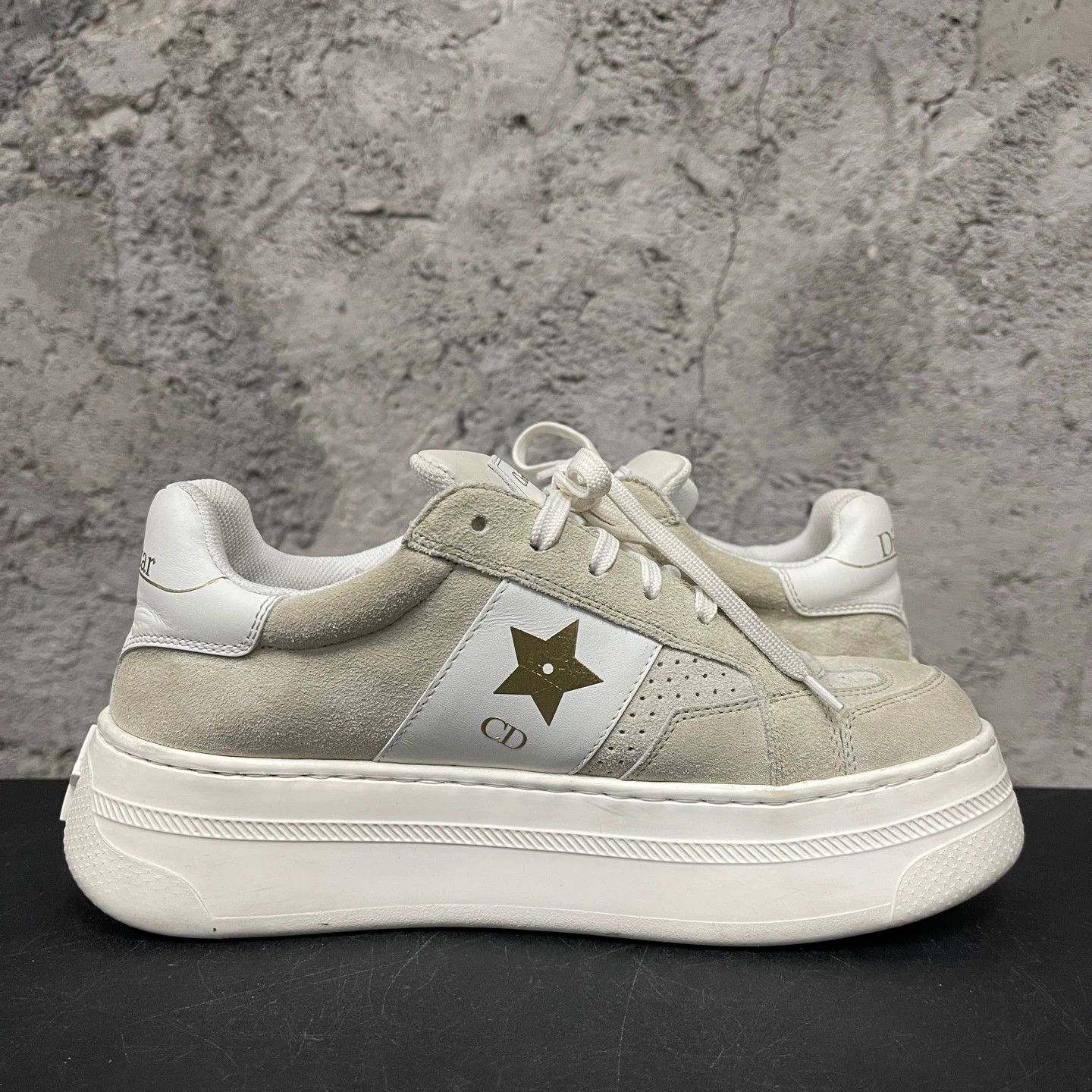 Dior Dior Pentagram Biscuit Sneakers Women's 37 Size US 6 / IT 36 - 4 Thumbnail