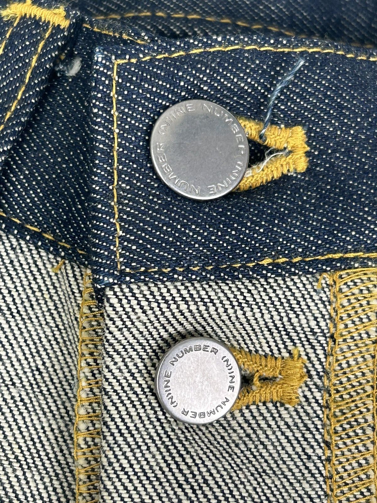 Takahiromiyashita The Soloist. *NWT* Number (N)ine Inside Out Denim Size 23" - 5 Thumbnail