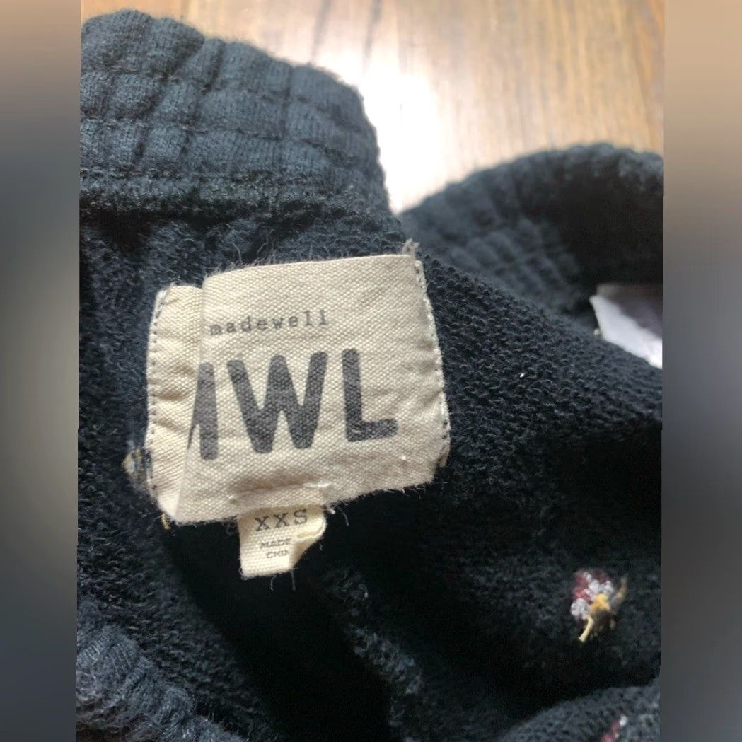 Madewell Madewell xxs lounge shorts embroidered floral Women 2XS Black Boyfriend Regular Size Regular Size 24" / US 00 / IT 34 - 4 Thumbnail