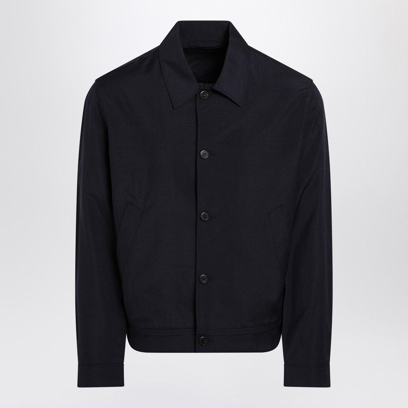 Prada Prada Blue Wool And Mohair Jacket Size US XL / EU 56 / 4 - 1 Thumbnail