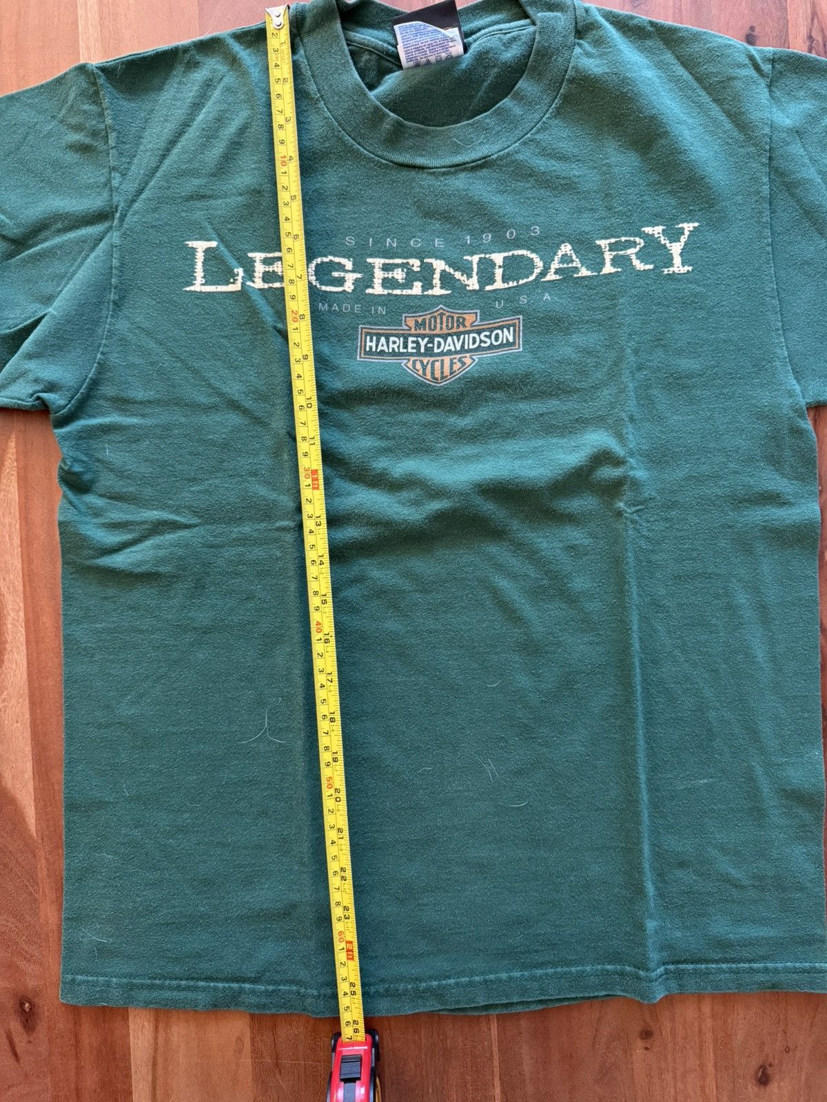 Vintage VINTAGE HARLEY DAVIDSON TEE (M) Size US M / EU 48-50 / 2 - 5 Thumbnail