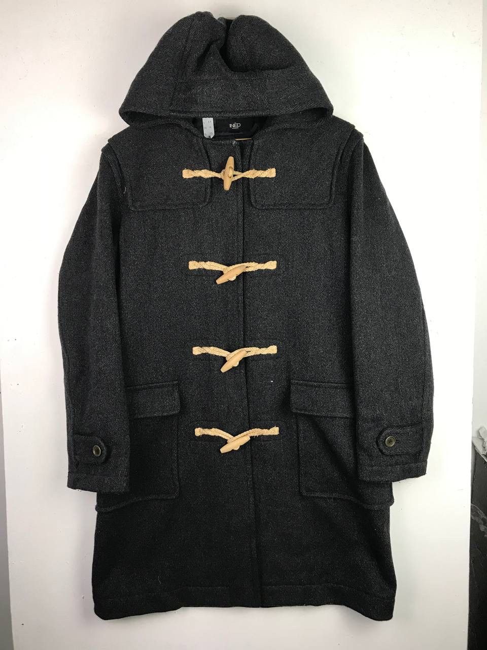 Japanese Brand × Vintage × Yohji Yamamoto Vintage Ined Yohjiyamamoto Rare Long Jacket Size US L / EU 52-54 / 3 - 1 Thumbnail