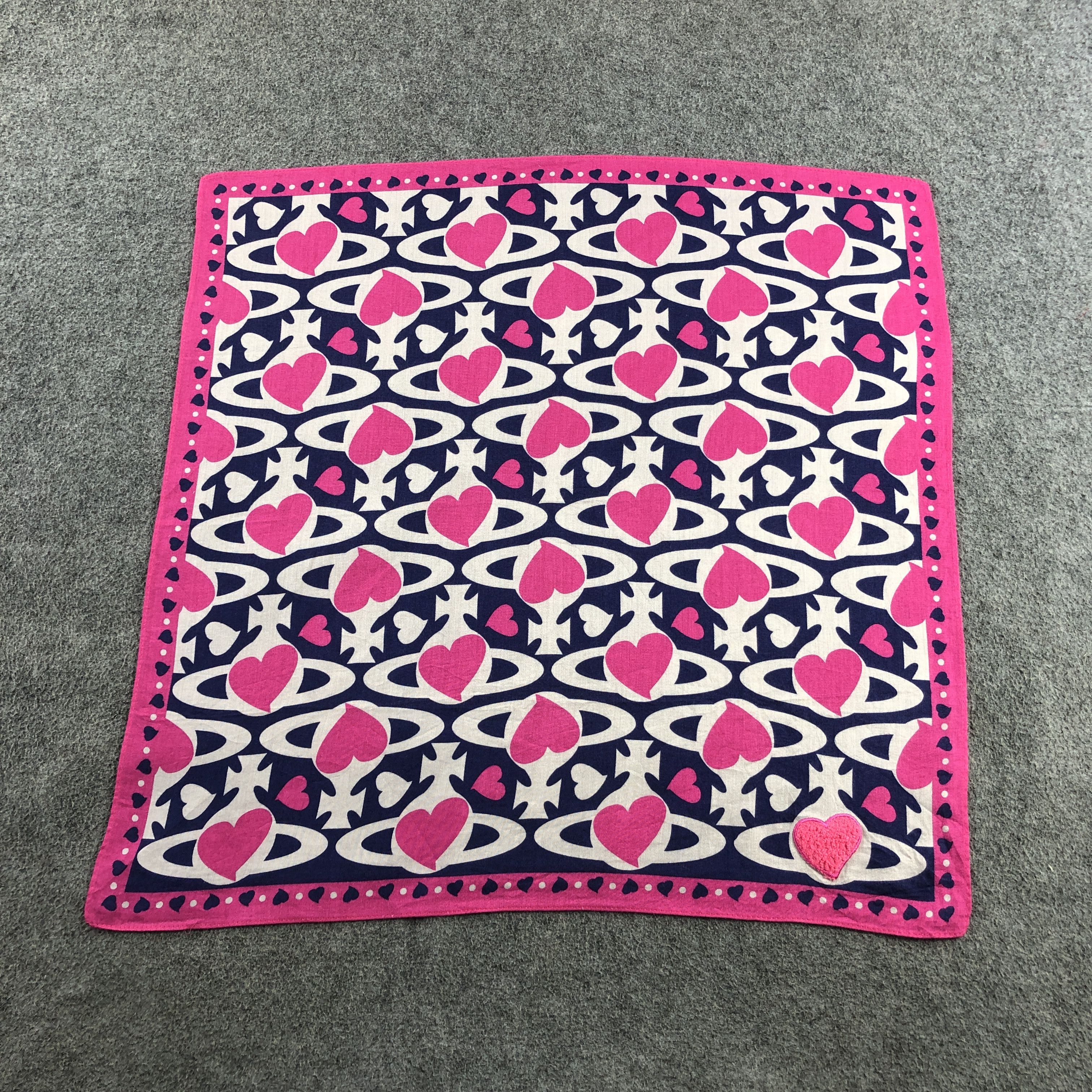 Japanese Brand Vivienne Westwood Handkerchief Neckerchief Bandana H2809 Size ONE SIZE - 1 Thumbnail