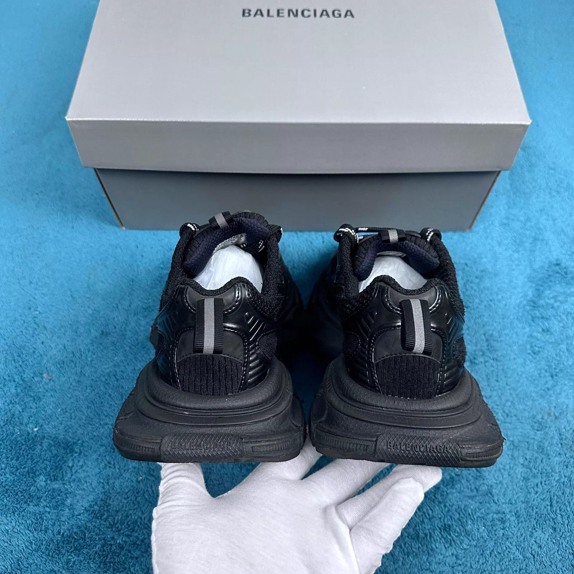 Balenciaga Balenciaga 3xl Mesh Dad Sneaker Black 36 Size US 5.5 / IT 35.5 - 4 Thumbnail