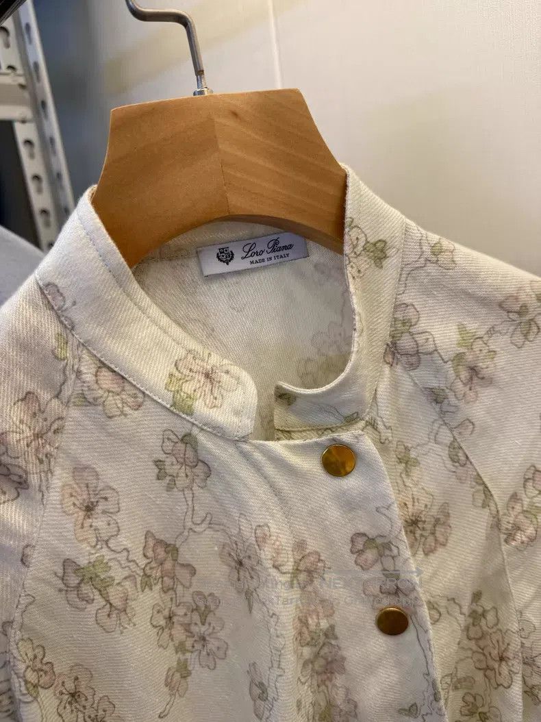 Loro Piana Loro Piana Gentle National Style Floral Linen Dress Size XS / US 0-2 / IT 36-38 - 8 Thumbnail